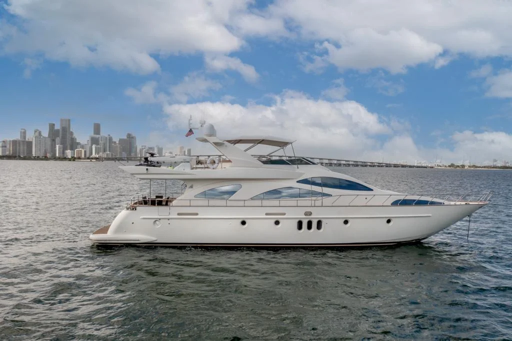 85ft Azimut Del Mar sunrise view